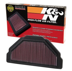 Kawasaki Ninja ZX-6R Air Filter - K&N Engineering - High-Flow, Direct Fit - `98-`02 Kawasaki Ninja ZX-6R Air Filter - K&N Engineering - High-Flow, Direct Fit - `98-`02